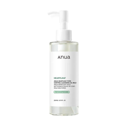 Очищающее масло для сужения пор Anua Heartleaf. 200 мл.