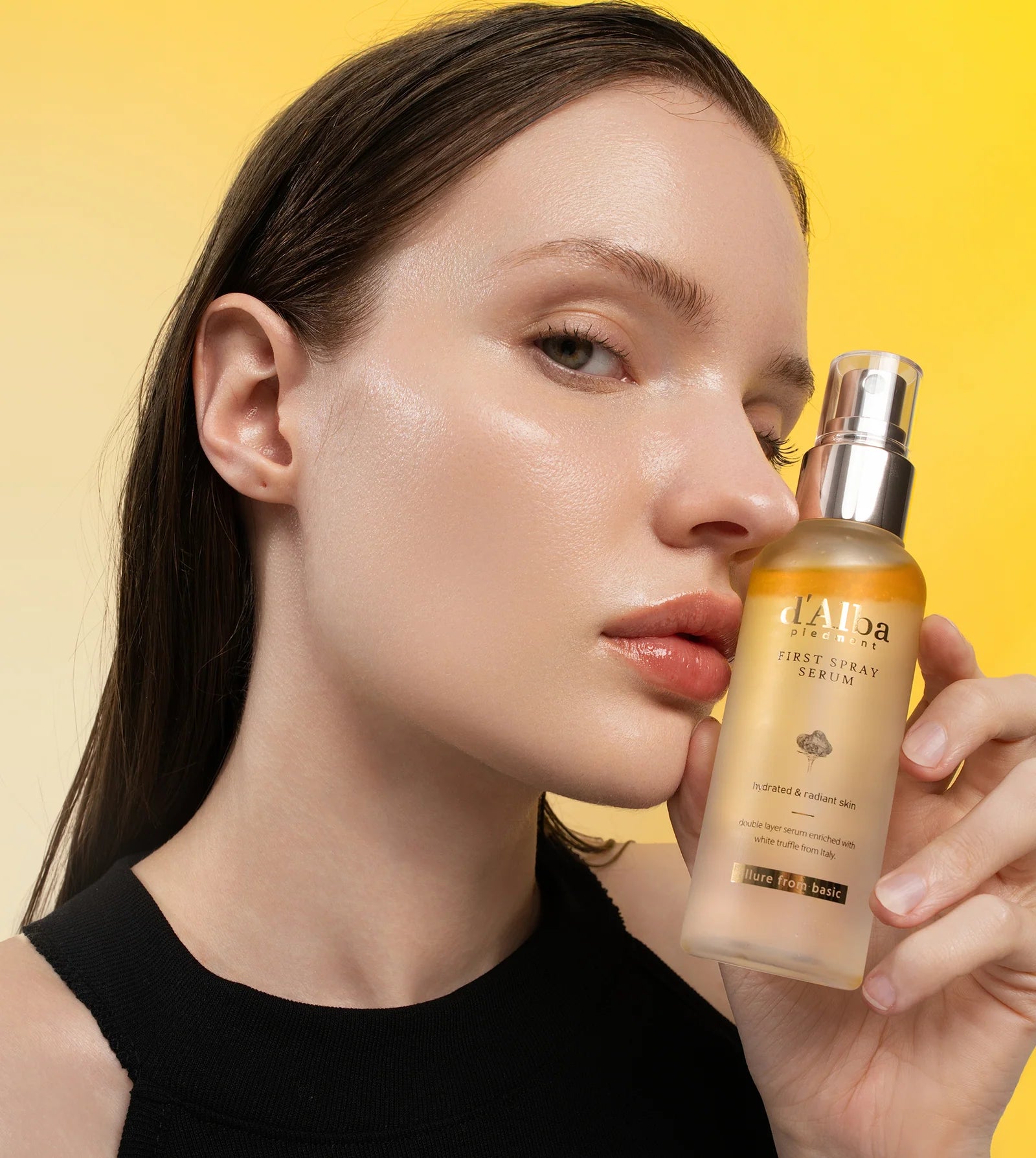 D'Alba & COSRX Glow & Hydration Set - Tooner + Seerum + Mask