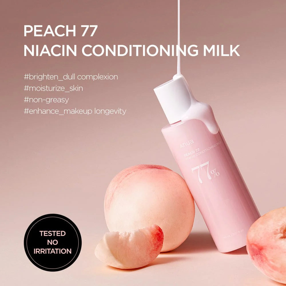 ANUA – Peach 77% Niacin Conditioning Milk – 150ml